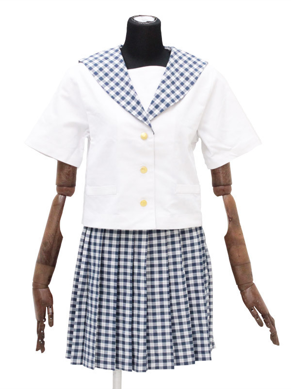 私立学園のセーラー服（夏制服）　Ｍ