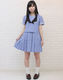 ミッションスクール系高校のセーラー服（夏服）　Ｍ