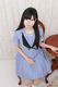 ミッションスクール系高校のセーラー服（夏服）　Ｍ